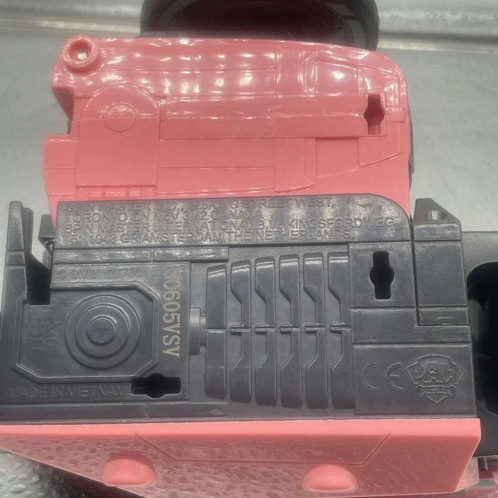 Paw Patrol The Mighty Movie Liberty Pink Toy with Side Car Vehicle Only‎